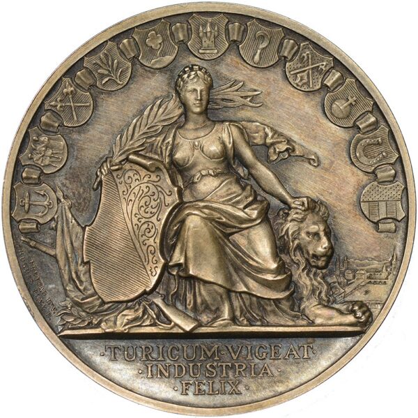 7251_1 Zürich, Zürich, Freischiessen, 1892, stgl