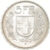 5 Franken, 1940, Stempelglanz