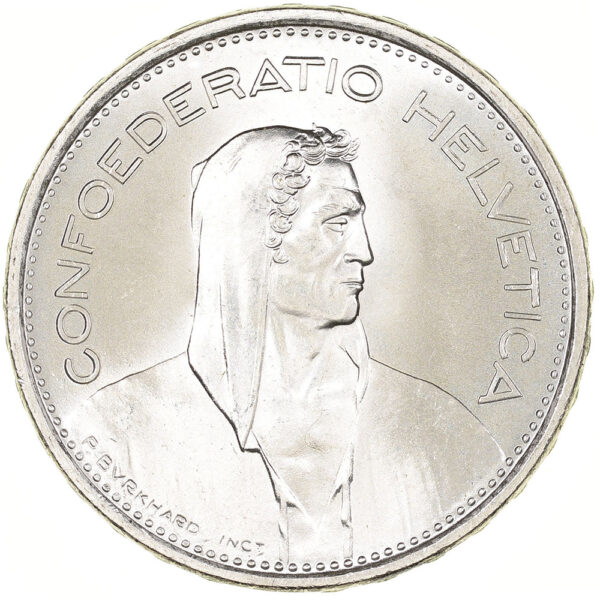 5 Franken, 1966, Stempelglanz