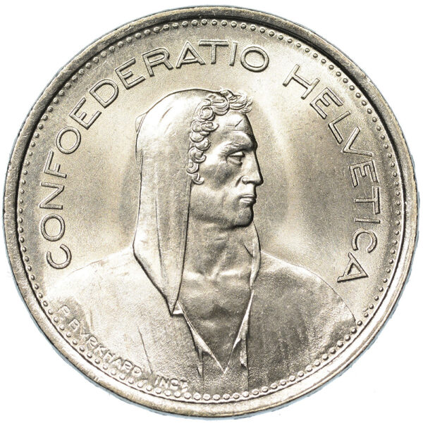 5 Franken, 1968, Stempelglanz