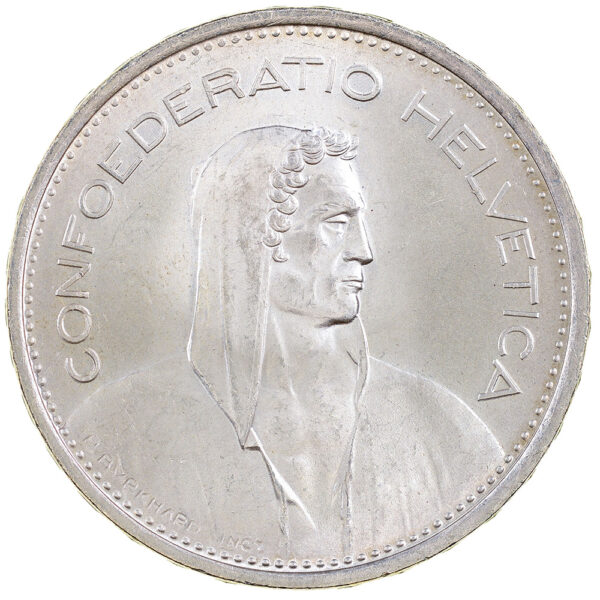 5 Franken, 1969, Stempelglanz