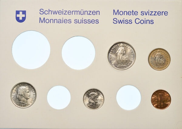 Münzensatz, 1971, Stempelglanz