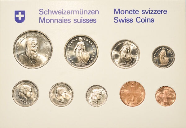 26763_1 Münzensatz, 1974, Stempelglanz