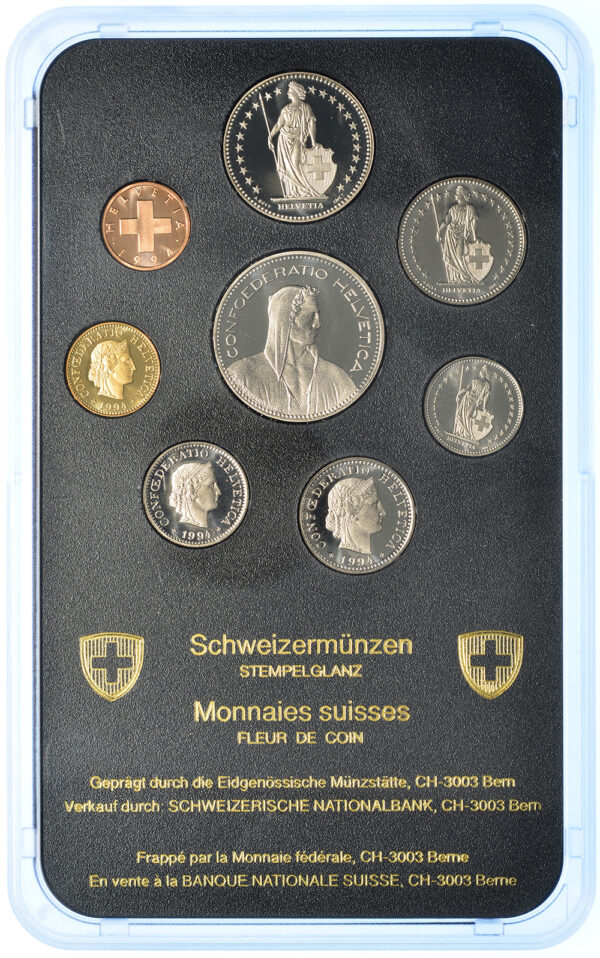 Münzensatz, 1994, Stempelglanz