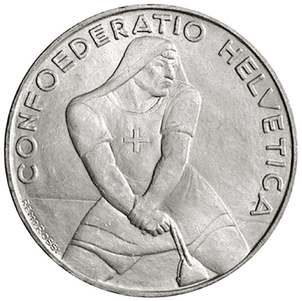 5 Franken, 1939, unzirkuliert