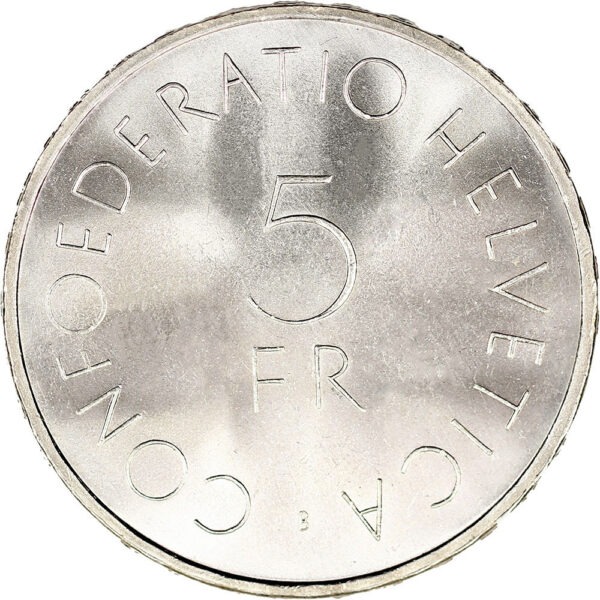 5 Franken, 1963, Stempelglanz