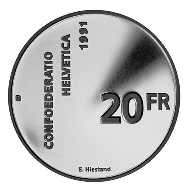 20 Franken, 1991, Stempelglanz