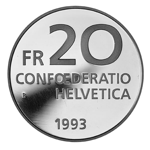 20 Franken, 1993, Stempelglanz
