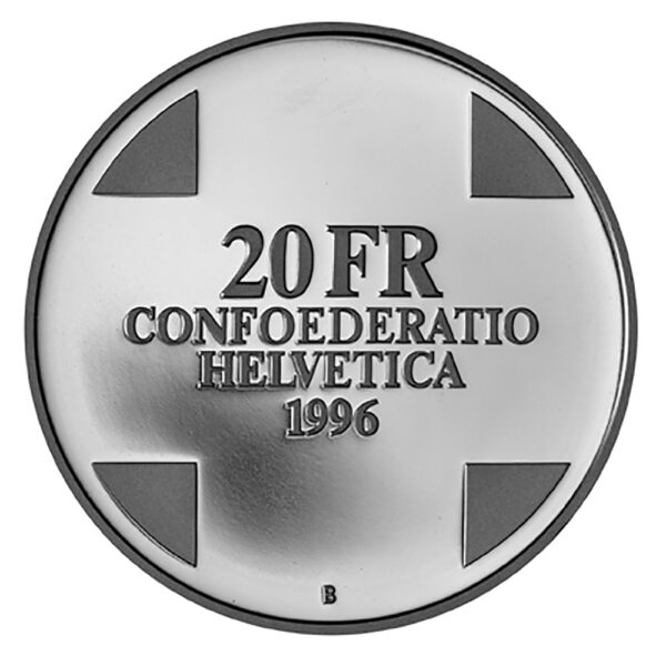 20 Franken, 1996, Stempelglanz