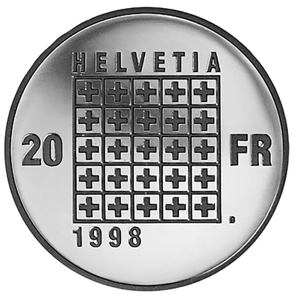 20 Franken, 1998, Stempelglanz