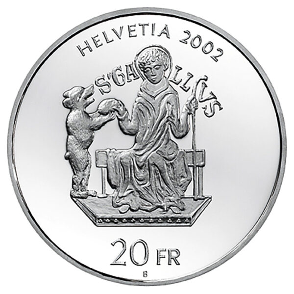 20 Franken, 2002, Stempelglanz
