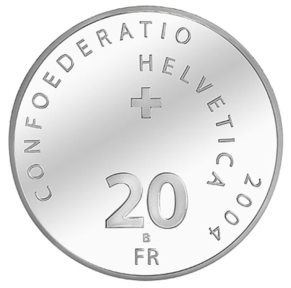 20 Franken, 2004, Polierte Platte