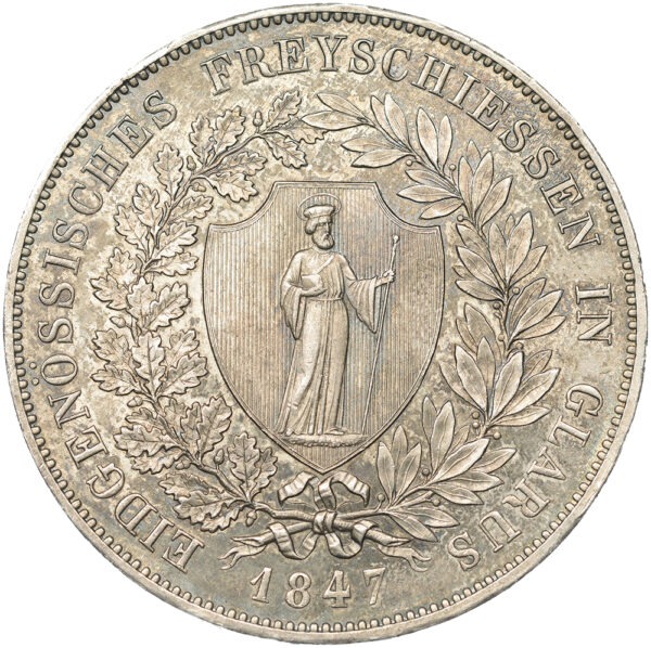 4 Franken, 1847, unz/stgl