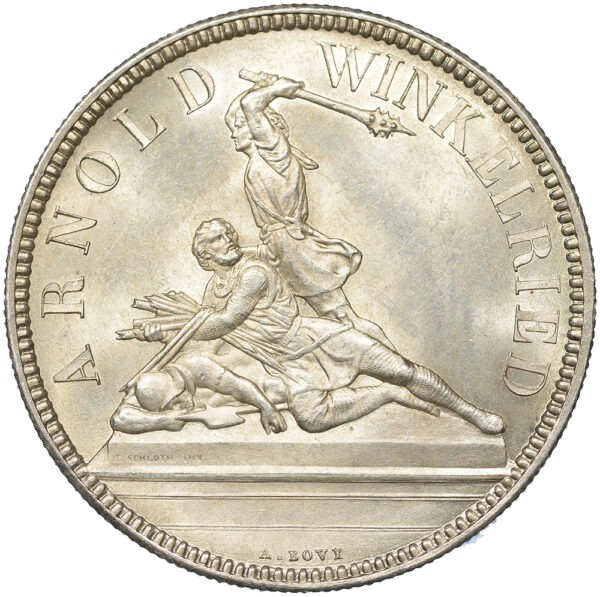 5 Franken, 1861, unz/stgl
