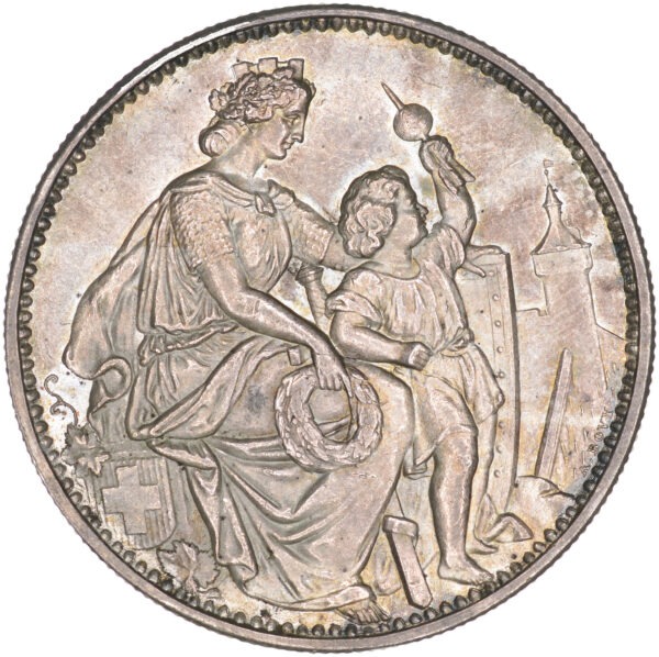 5 Franken, 1865, unz