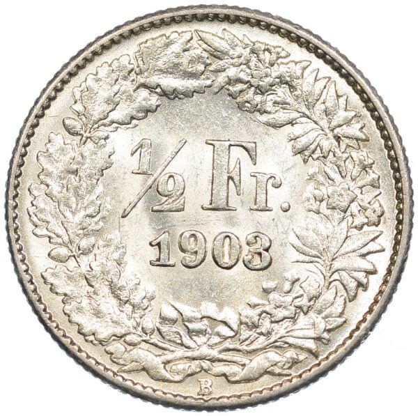 50 Rappen, 1903, Erstabschlag