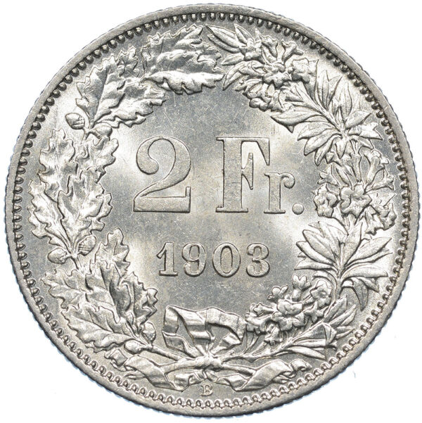 2 Franken, 1903, unzirkuliert